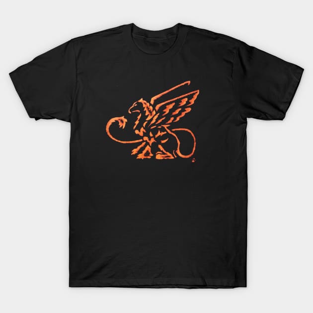 Guardian Griffin T-Shirt by CougarCreations